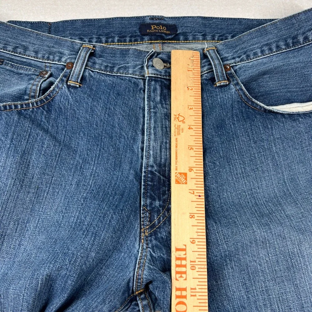 Polo Ralph Lauren Jeans Mens 36x30 (fits 37x29) Hampton Relaxed Straight Blue